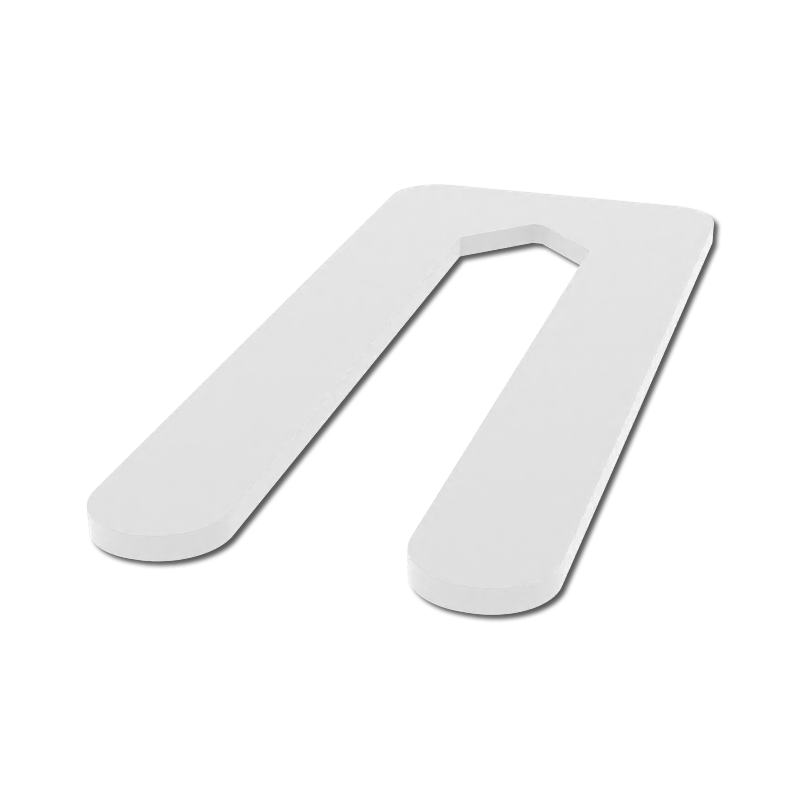 Stelplaat 80x34x2 (5oo st)