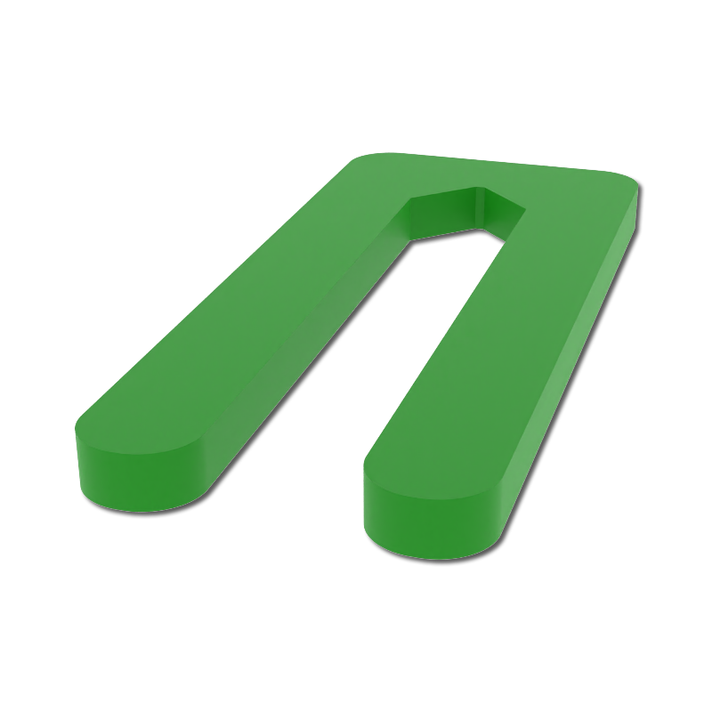 Stelplaat 80x34x5 (5oo st)