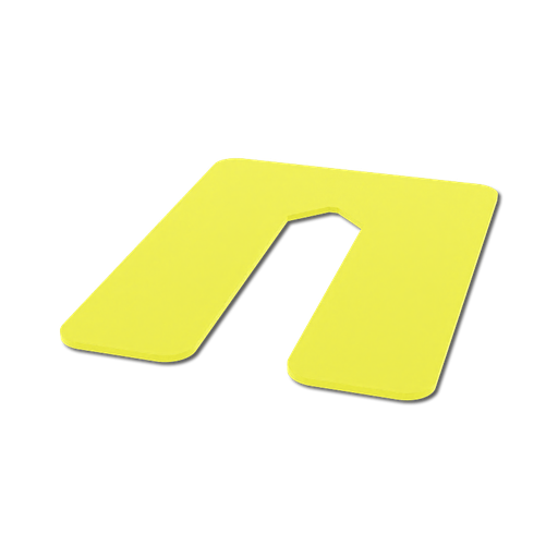 [6410] Stelplaat 70x50x1 (5oo st)