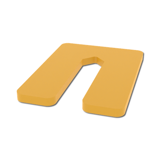 [6440] Stelplaat 70x50x4 (5oo st)