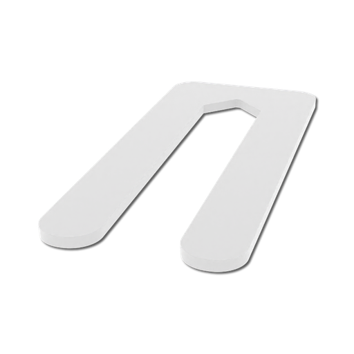 [1880] Stelplaat 80x34x2 (5oo st)