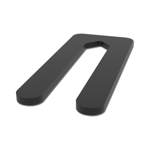 [1890] Stelplaat 80x34x3 (5oo st)