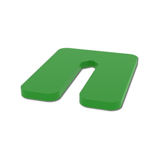 [6200] Stelplaat 80x65x5 (5oo st)